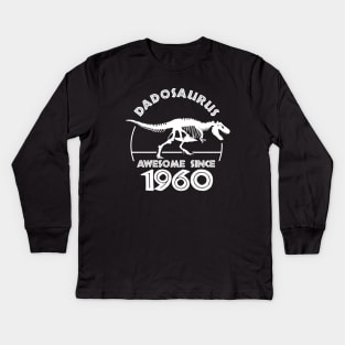 Father Birthday 1960 Kids Long Sleeve T-Shirt